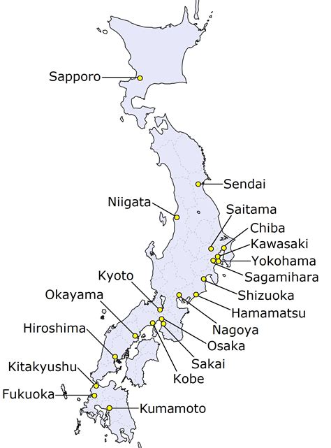 Budaya yang tercermin dalam nama kota di Jepang